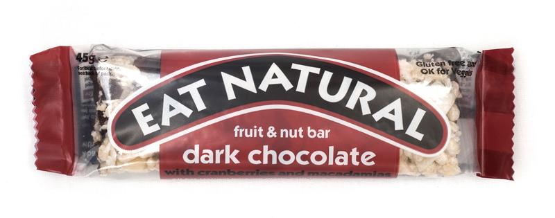 Cranberry & macadamia dark chocolate