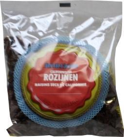 California rozijnen eko bio