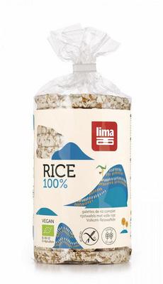 Lima Rijstwafels met zout bio