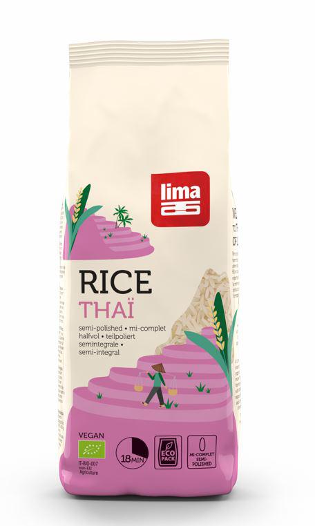 Rijst thai halfvol bio