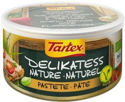 Tartex pate naturel stand bio- 125gr