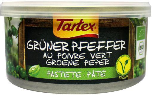 pate groene peper eko- 125gr