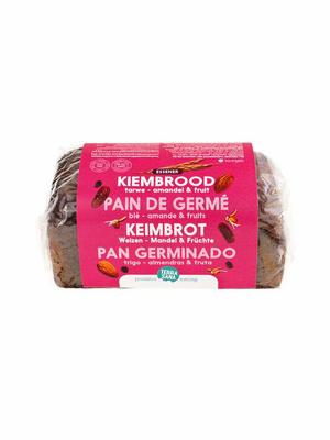 TerraSana Gekiemd brood zuidvruchten amandel bio
