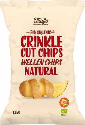 Trafo Ribbelchips gezouten bio