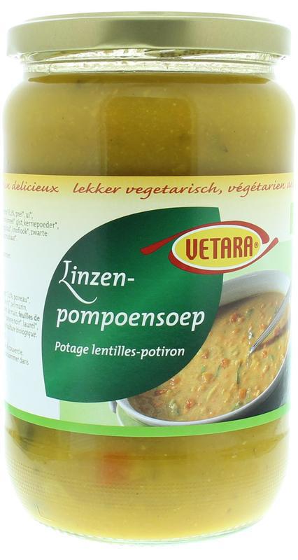 soep linzen pompoeneko- 680gr