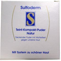 Sulfoderm S teint compact powder natural