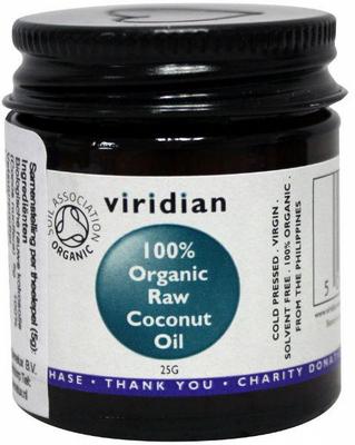 VIRIDIAN organic raw coconut oil 25 olie