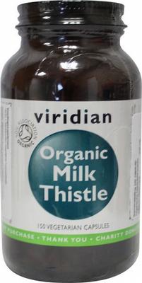 VIRIDIAN organic milk thistle 150 caps