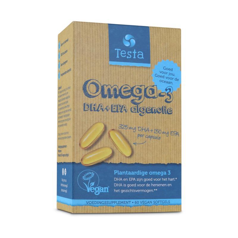 Omega 3 algenolie 300mg DHA + 150mg EPA vegan