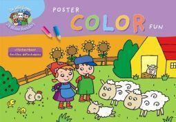 kl boerderij poster color fun boek