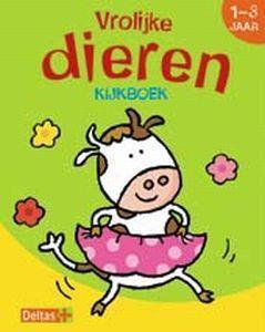 vrolijke dieren kijkboek boek