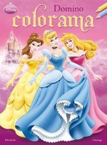 Merkloos disney domino colorama princes boek