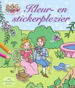 droomprinsesjes kleur/stick pl boek