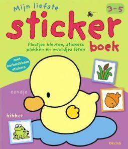 mijn liefste stickerboek boek