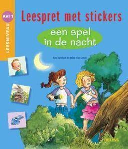 Merkloos leespret met stickers spelid n boek