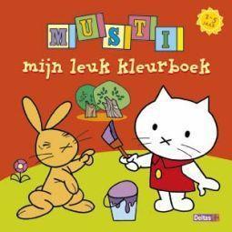 musti mijn leuk kleurboek boek