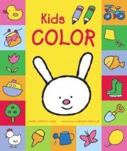 lange oortjes kids color boek