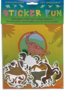 Merkloos dinosaurussen sticker fun boek