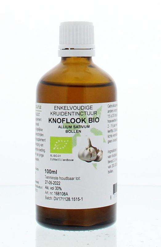 Allium sativum bulb/knoflook tinctuur bio