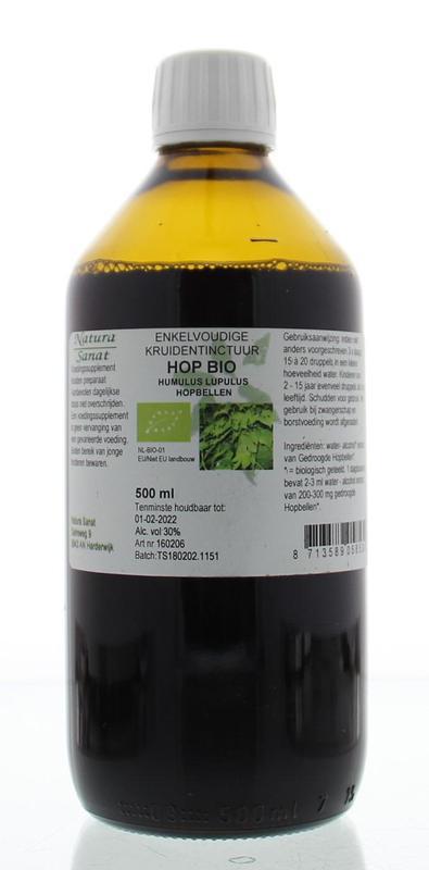 Humulus lupulus / hop tinctuur bio