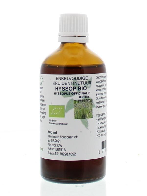 Hyssopus officinalis herba / hyssop tinctuur bio