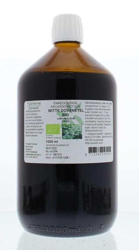 Lamium album / witte dovenetel tinctuur bio