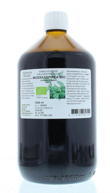 Spiraea ulmaria herb / moerasspirea tinctuur bio