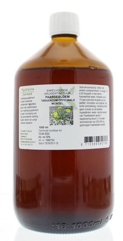 Taraxacum officinalis rad / paardebloem tinctuur