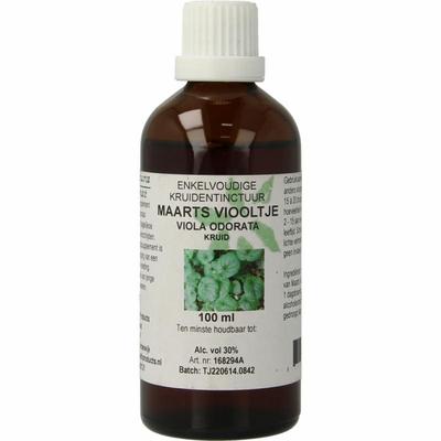 Natura Sanat Viola odorata herb / maarts viooltje tinctuur