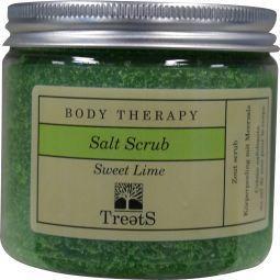 salt scrub sweet lime green 200ml
