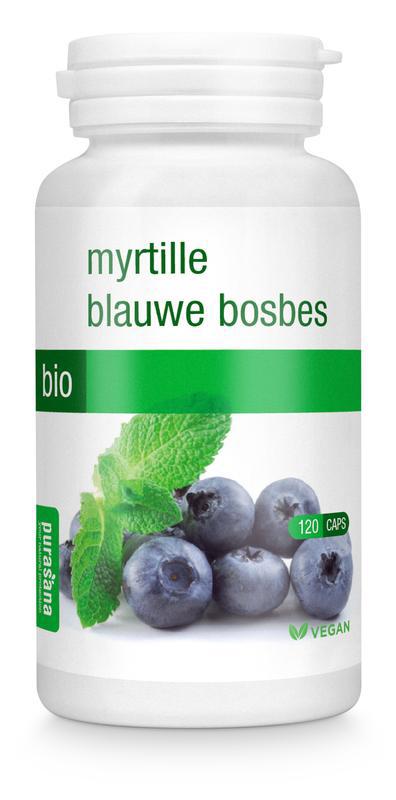 Blauwe bosbes/myrtille vegan bio