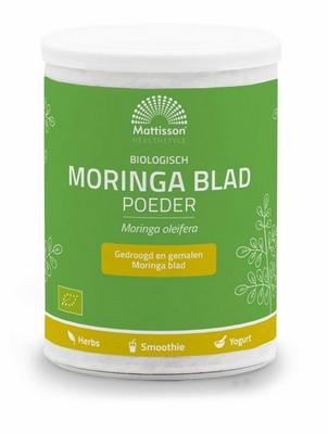 Mattisson Moringa blad poeder moringa oleifera bio