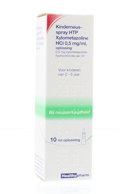 Kinder neusspray xylometazoline