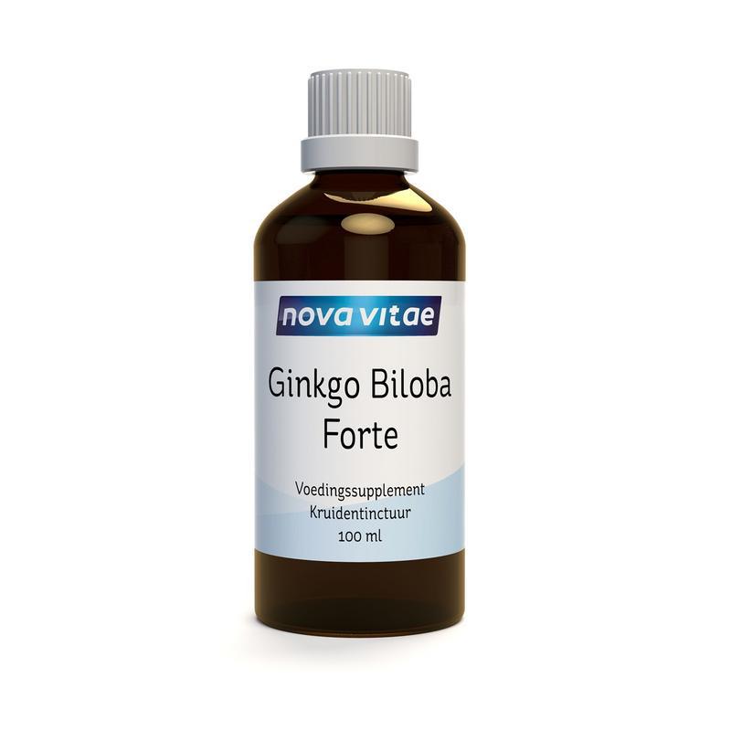 Ginkgo biloba forte (tempelboom) kruidentinctuur