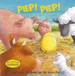 piep piep drukte od boerderij! boek