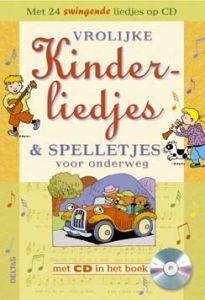 vrolijke kinderliedjes met cd boek