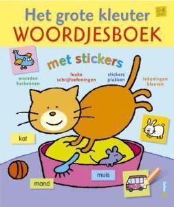 het grote kleuter woordjesboek boek