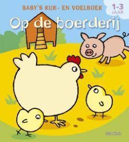 Deltas baby's kijk+voelboek boerderij boek