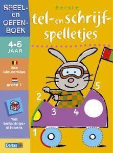 Merkloos speel+oefenb 13 tel schrijf boek
