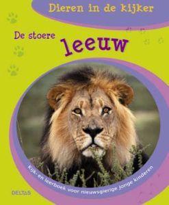 Merkloos dieren kijk 23 stoere leeuw boek