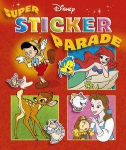 disney super sticker parade boek