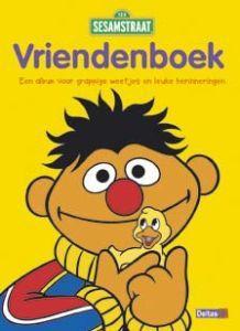Merkloos sesamstraat vriendenboek boek