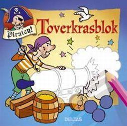 Merkloos piraten toverkrasblok boek