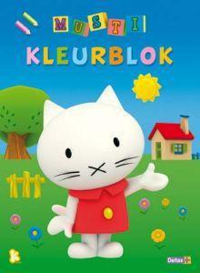 musti kleurblok boek