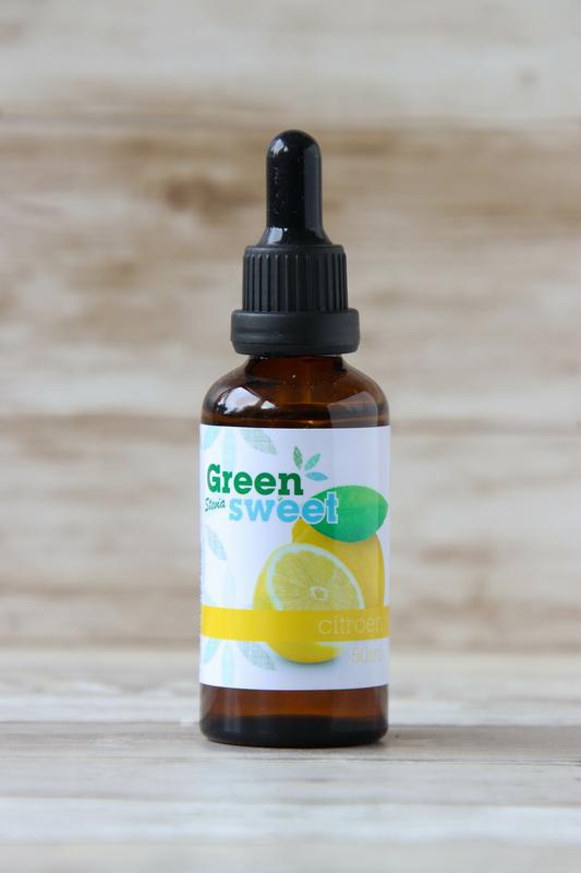 Vloeibare stevia citroen