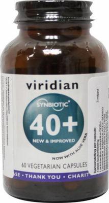 VIRIDIAN synbiotic 40+ viridian 60cap