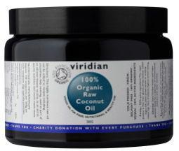VIRIDIAN organic raw coconut oil 500 olie