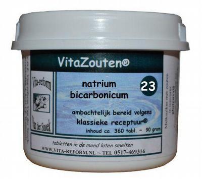 Vitazouten Natrium bicarbonicum VitaZout nr. 23
