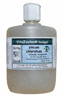 Vitazouten Zincum chloratum/mur. huidgel nr. 21