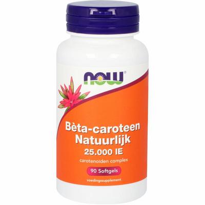 NOW Beta caroteen natuurlijk